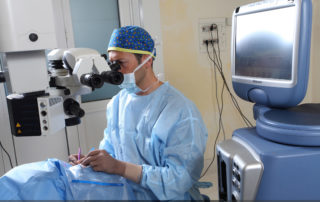 Intervento di cataratta con laser